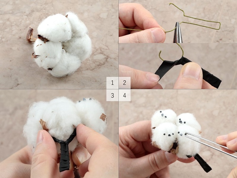 シマエナガの作り方